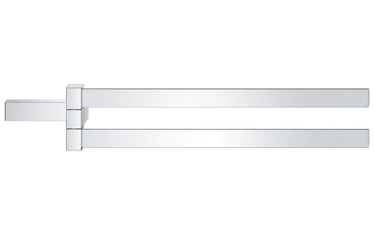 GROHE Handtuchhalter Selection Cube, 2-fach