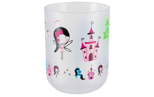 spirella Zahnputzbecher Fairy Grün/Pink/Weiss, Kunststoff