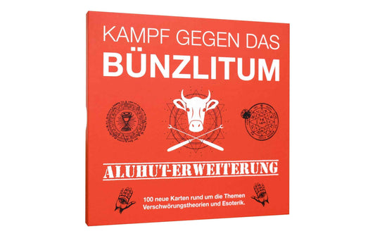 Kampfhummel Partyspiel Kampf gegen das Bünzlitum: Aluhut-Erweiterung