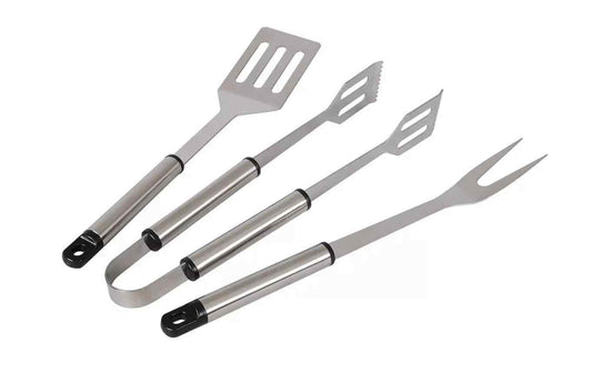 BBQ Dragon Grillbesteck-Set 3-teilig, Silber