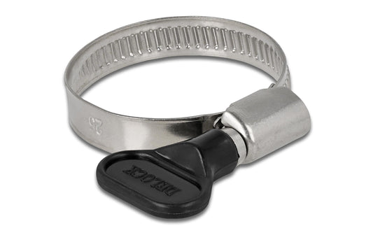 Delock Schlauchschelle 25-40 mm, Schwarz 10 Stück