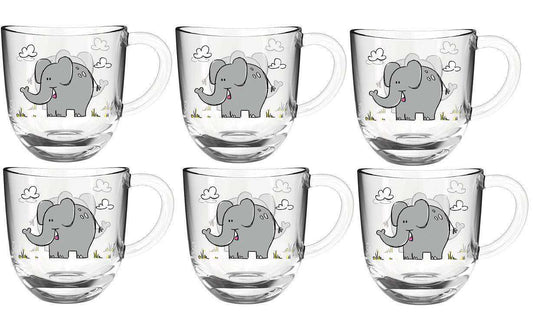 LEONARDO Kindertasse Elefant 6-teilig