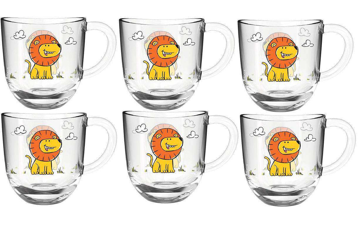 LEONARDO Kindertasse Bambini Löwe, 6-teilig
