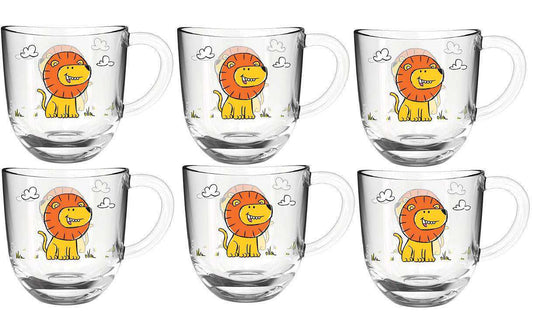 LEONARDO Kindertasse Bambini Löwe, 6-teilig