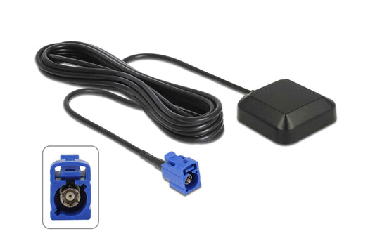 Navilock Antenne GNNS GPS NL-69AT FAKRA C Buchse, 3m Kabel