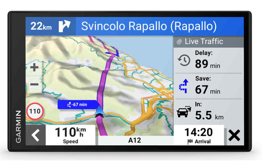 GARMIN Navigationsgerät DriveSmart 76 EU MT-S, GPS, Amazon Alexa