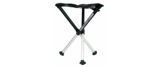 Walkstool Dreibeinhocker Comfort 45 cm Schwarz/Silber