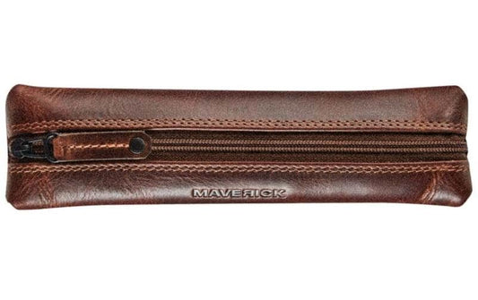 Maverick Schlamperetui Original Flat 19 x 4 cm, Braun