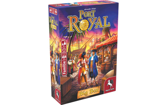 Pegasus Spiele Familienspiel Port Royal Big Box