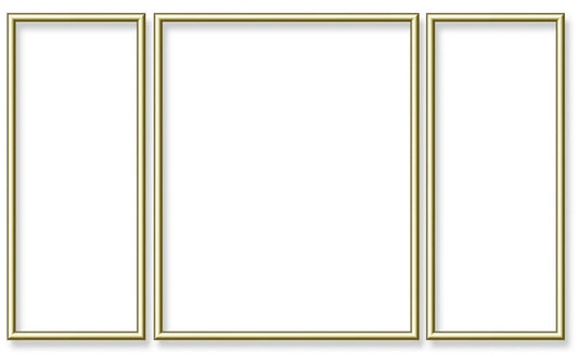 Schipper Zubehör Alurahmen Tritpychon Gold 50 x 80 cm