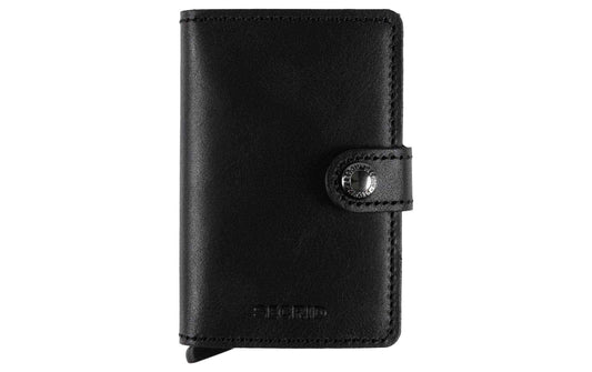 SECRID Portemonnaie Miniwallet Vintage Schwarz