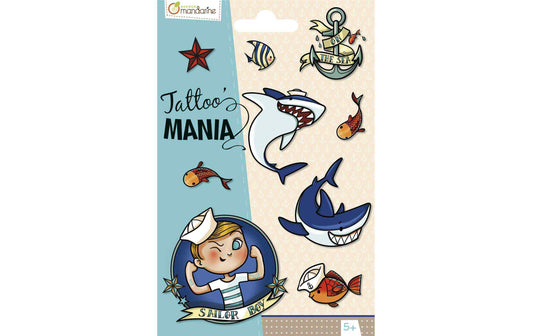 Avenue Mandarine Tattoo Set Tattoo Mania Marine