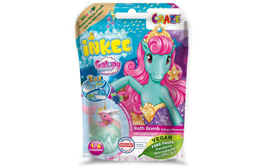 Craze Badekugel Inkee – Galupy Mermaid 1 Stück