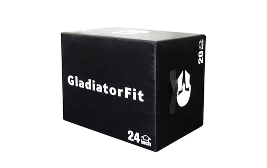 Gladiatorfit Schaumstoff-Plyobox zum Springen 3 in 1