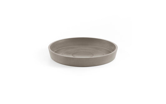 Ecopots Unterteller Rund 21, French Taupe