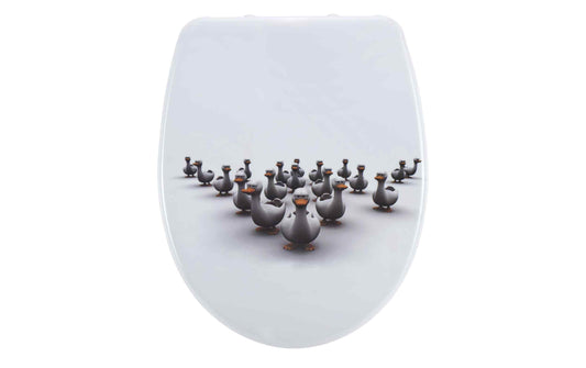 diaqua® Toilettensitz Duck mit Absenkautomatik, Weiss