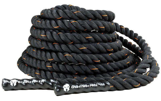 Gladiatorfit Rope wellenförmig aus Polyester, 15 m