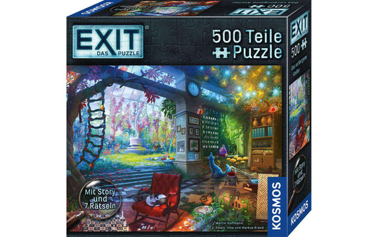EXIT Puzzle „Das verborgene Atelier“ von Kosmos, 500 Teile