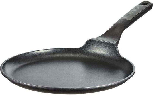 Crêpes-Pfanne BergHOFF Leo Stone+ 25 cm mit flachem Rand und langem Griff