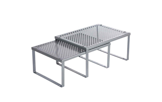 Songmics Regal, 2er Set aus Metalll Metall