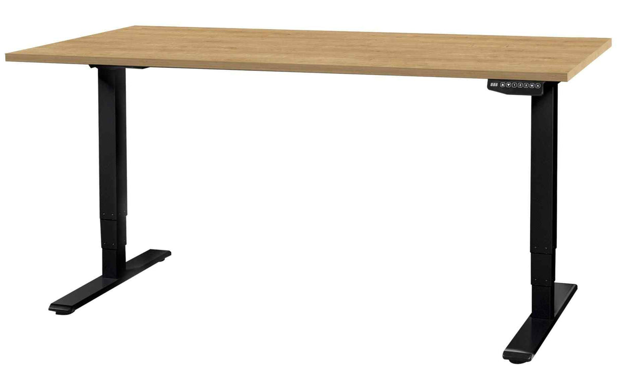 Contini Tisch höhenverstellbar Eiche