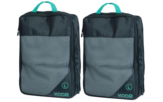 KOOR Kleiderbeutel Goora, Grösse L, 2er-Pack