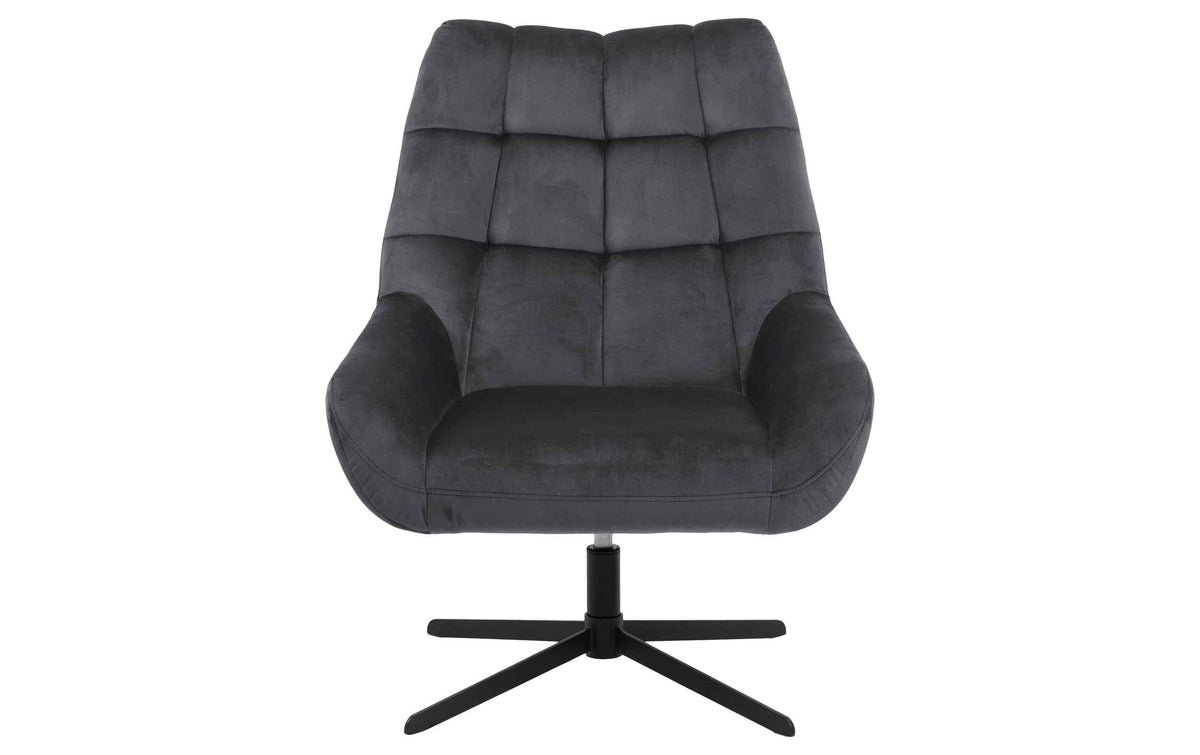 AC Design Sessel Paris 73x82x88 cm, Dunkelgrau