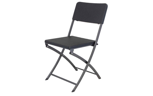 Pavillion Rotan Chair Grau