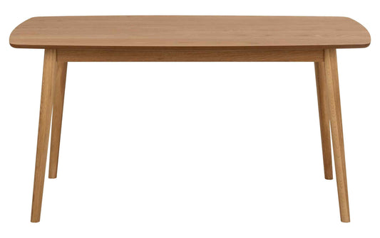 AC Design Esstisch Nagano Eiche, 150x80x75,5 cm, Braun