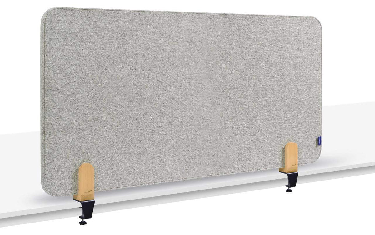Legamaster ELEMENTS Akustik-Tischtrennwand 60x120m, grau, inkl