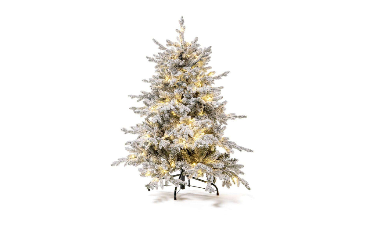 STT Weihnachtsbaum LED Snowed Tree 120 cm Warmweiss