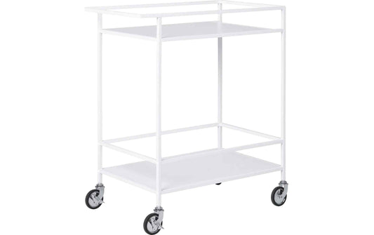 House Nordic Servierwagen Vita 79 x 68 cm, Weiss