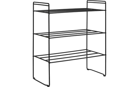 House Nordic Swansea Shoe Rack Schwarz