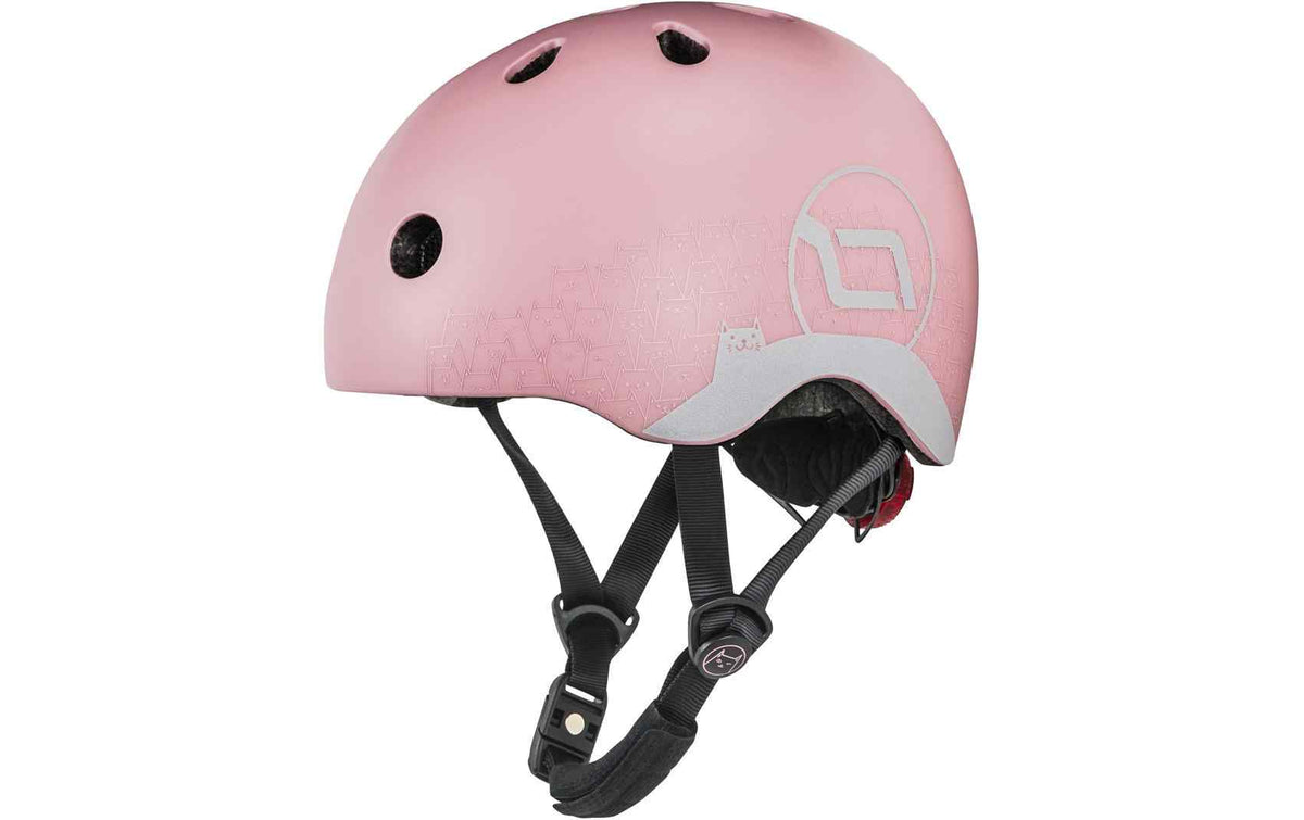 Scoot and Ride Kinderhelm Rose Rosa, XXS-S