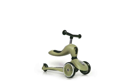 Scoot and Ride Scooter Highwaykick 1 Olive Grün