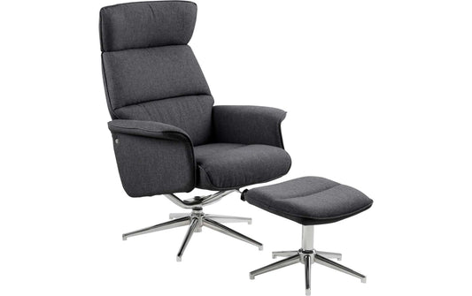 AC Design Sessel Alura Stahl/Polyurethane, Dark Grey