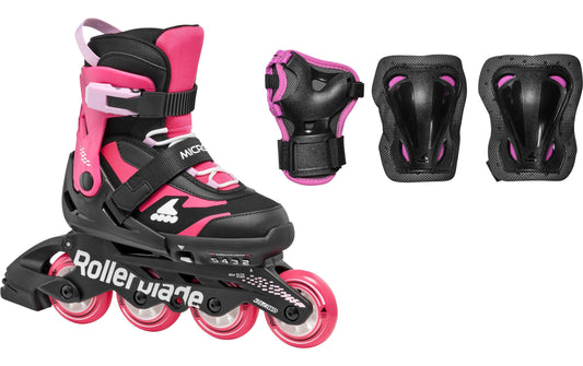 ROLLERBLADE Inline-Skates Microblade Combo Schwarz/Pink