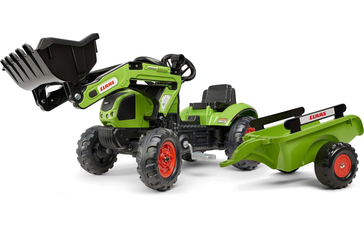 Falk Claas Traktor Mit Anhänger Für Kinder