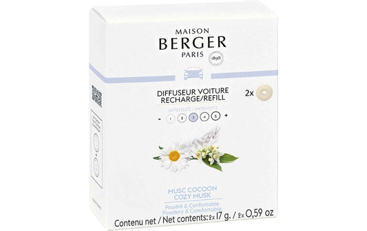 Maison Berger Autodiffusor Musc Cocoon 2 Stück