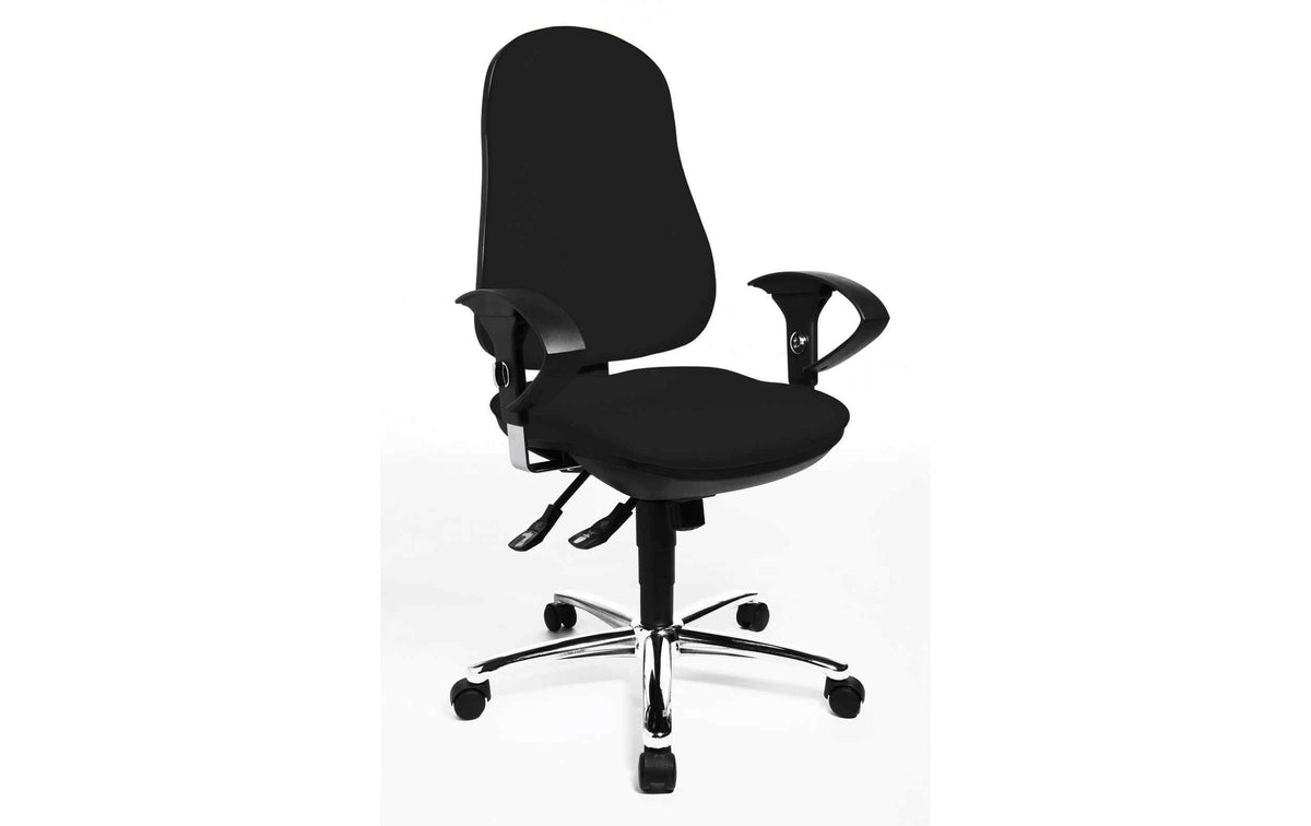 Topstar Bürostuhl Support Syncro Deluxe Farbe: schwarz