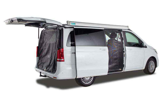 Van Quito Heckmoskitonetz, Heckklappe elektrisch, fine-mesh