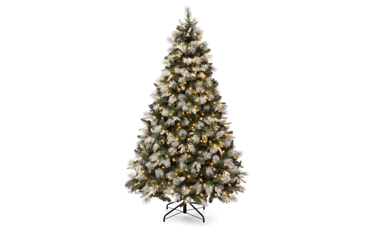 STT Weihnachtsbaum Frosted, 830 LEDs, 250 cm, Grün