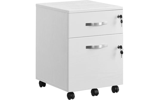 VASAGLE Aktenschrank mit zwei Schubladen