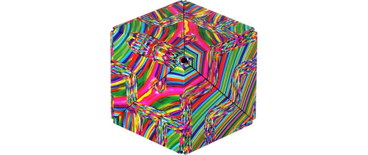 Shashibo Cube Watercolor – by Artist Laurence Gartel 2.0