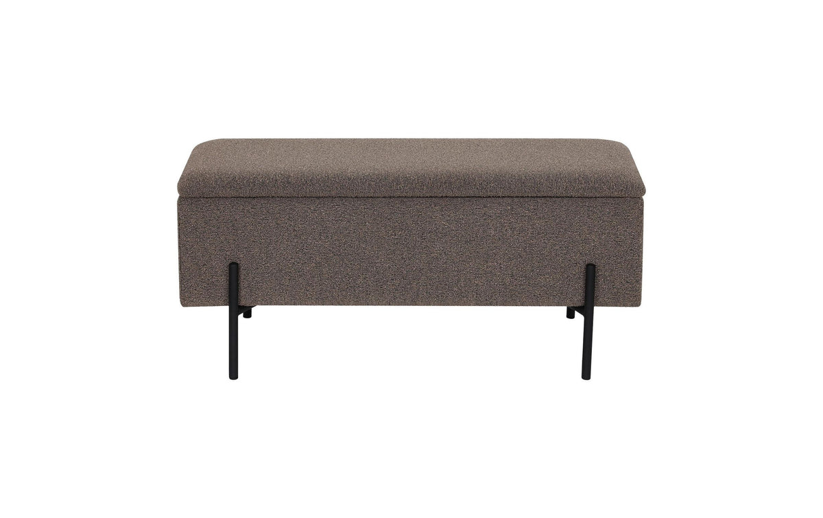 House Nordic Sitzbank Watford 36.5 x 95 x 46 cm, Braun