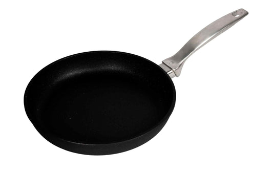 Swiss Diamond Bratpfanne CXD mit schwarzer Beschichtung und langem Edelstahlgriff, 24 cm