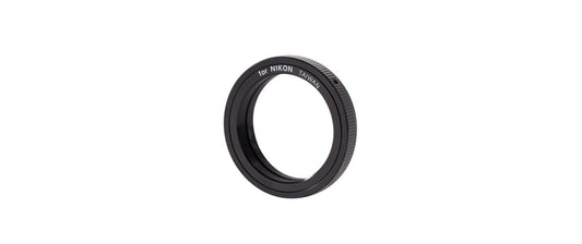 Celestron T-Ring für Nikon-F-Bajonett, schwarzer Adapterring mit Innengewinde