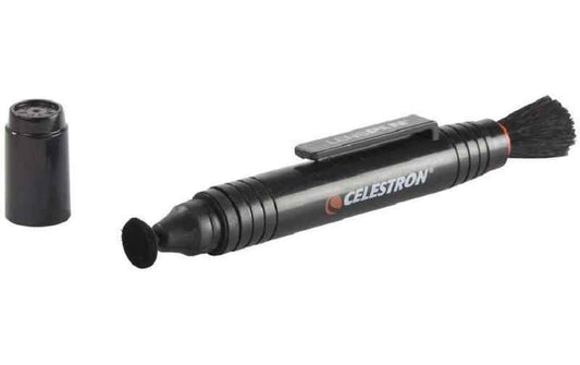 Celestron LensPen zur Linsenreinigung mit Bürste, Reinigungsfläche und Schutzkappe