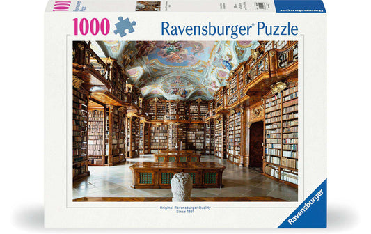 Ravensburger Puzzle Library at St. Florian Monastery, Austria