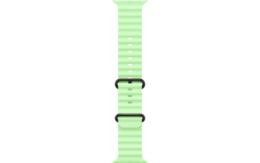 Apple Ocean Band 49 mm Neon Green Black Titanium